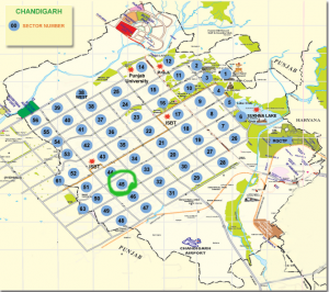 Chandigarh Map